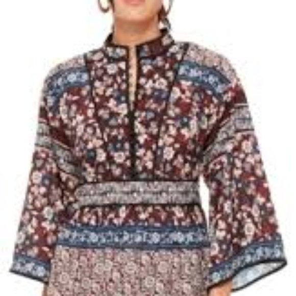 Kate Spade patchwork roseta dress - Picture 2 of 9